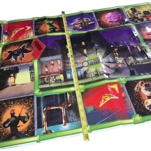 Kid's My Busy Books Teenage Mutant Ninja Turtles Story Book Play Mat w/Figures - Picture 3 of 12